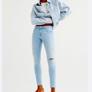 H&M & Denim Curvy Jeggings